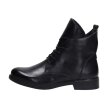 Czarne płaskie botki damskie SERGIO LEONE BT406 PU