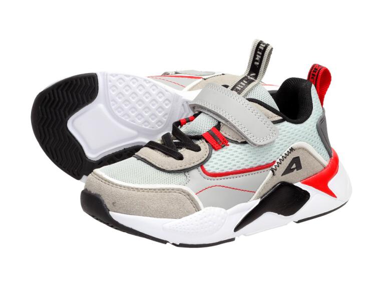 Sportowe buty dziecięce AMERICAN BS03/21 LT/GR