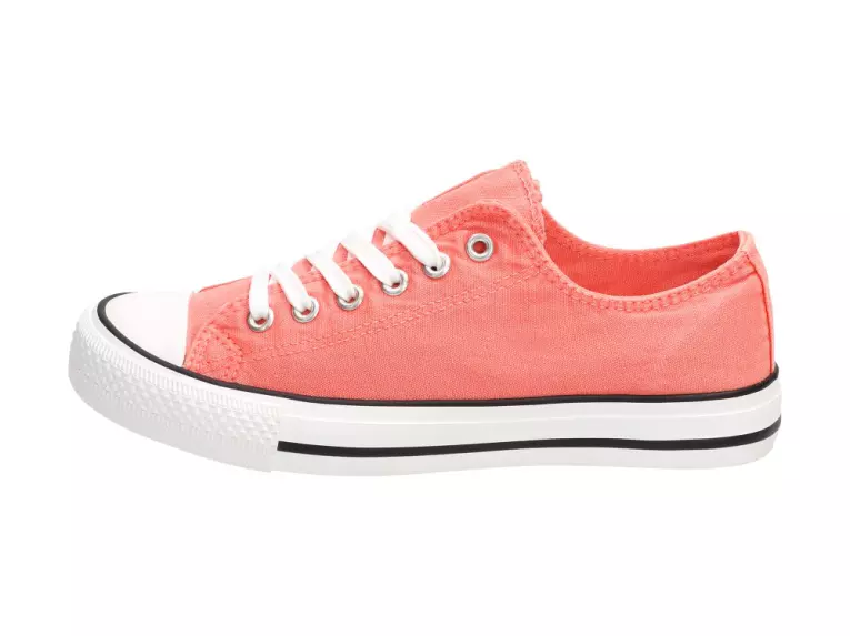 Koralowe trampki, buty damskie McKey Dtn132