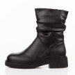 Czarne skórzane botki damskie Cambell 60316