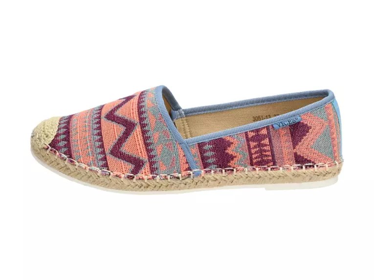Niebieskie espadryle, buty damskie Vices 3051