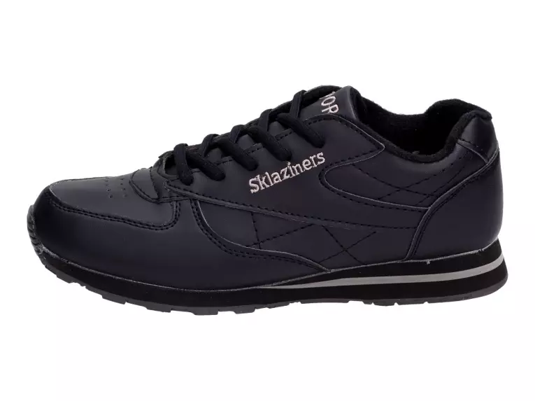 Lekkie czarne buty sportowe Sklaziners B014
