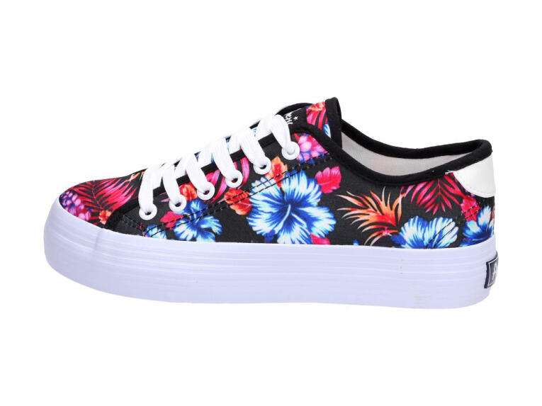 Kwieciste trampki damskie American Club Lh103