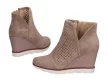 Botki damskie FILIPPO DBT2069/21 KOTURN TAUPE