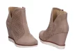Botki damskie FILIPPO DBT2069/21 KOTURN TAUPE