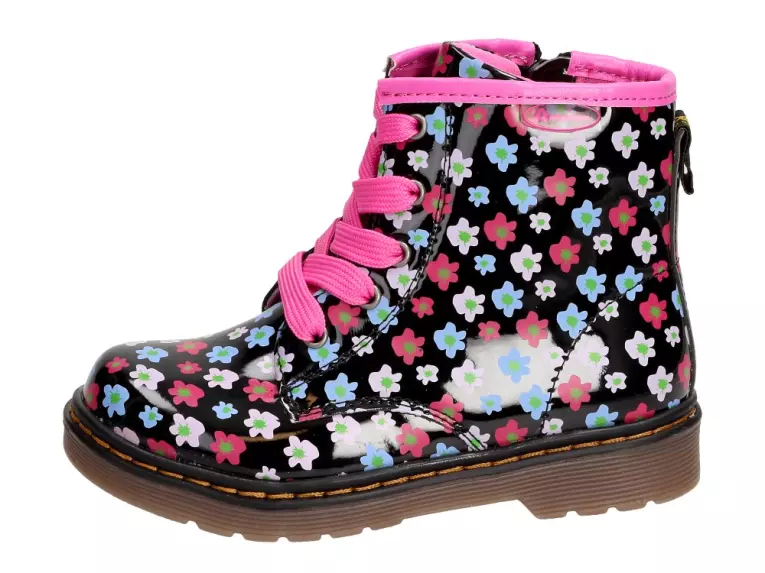 Glany buty dziecięce American Club 14352bk/fu
