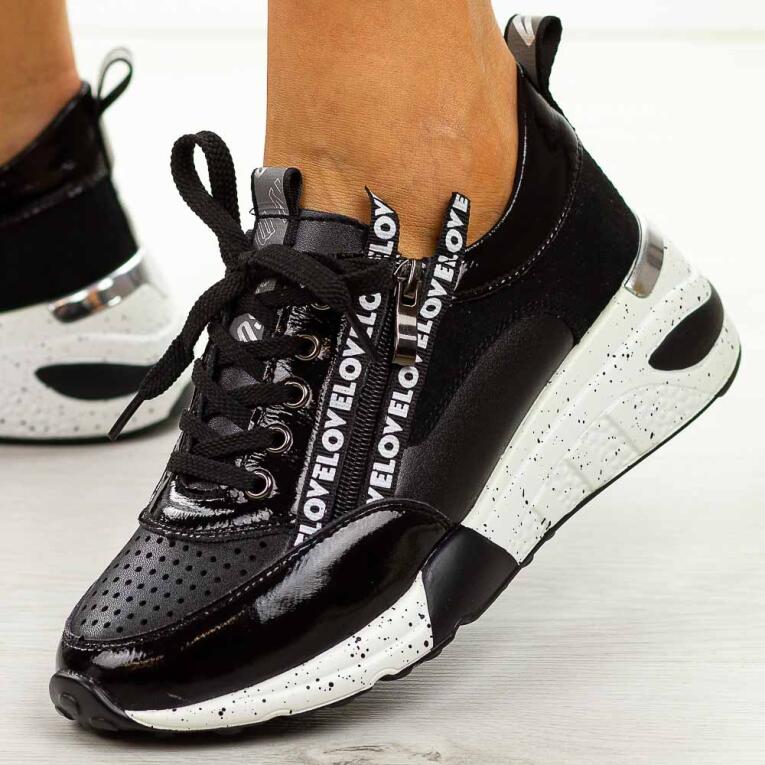 Sneakersy damskie T.Sokolski W21-92 Bk Skóra