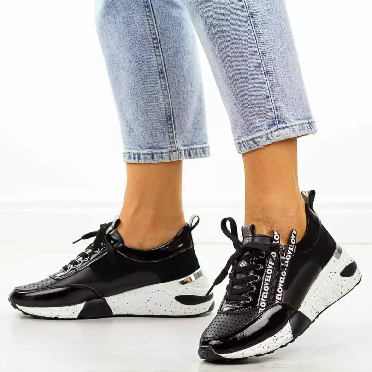 Sneakersy damskie T.Sokolski W21-92 Bk Skóra