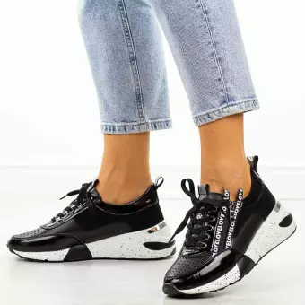 Sneakersy damskie T.Sokolski W21-92 Bk Skóra