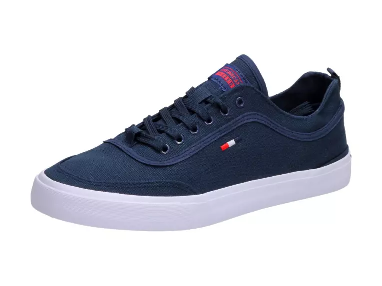 Granatowe trampki męskie AMERICAN CLUB LH55/21