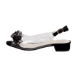 Czarne sandały damskie SABATINA 380-9