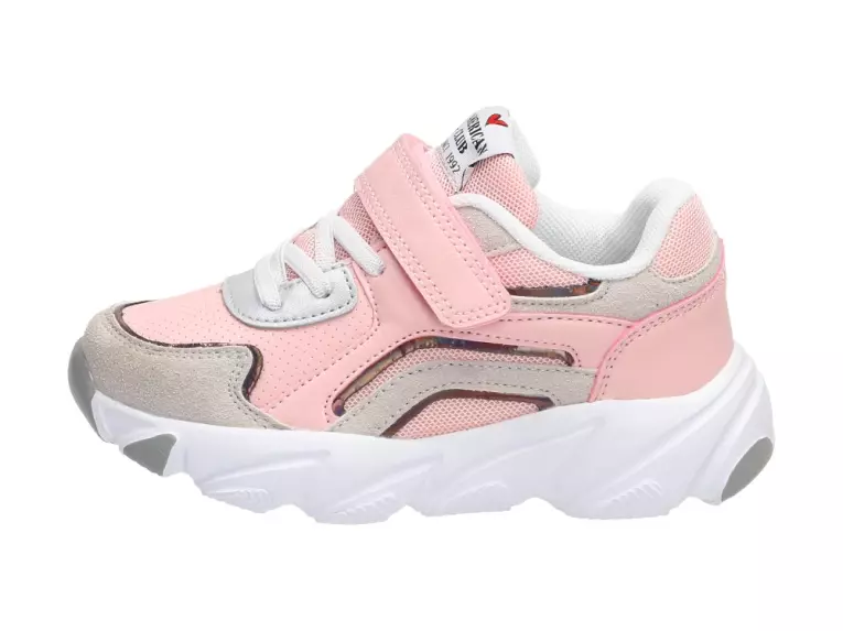 Różowe sneakersy dziecięce AMERICAN BS08/21