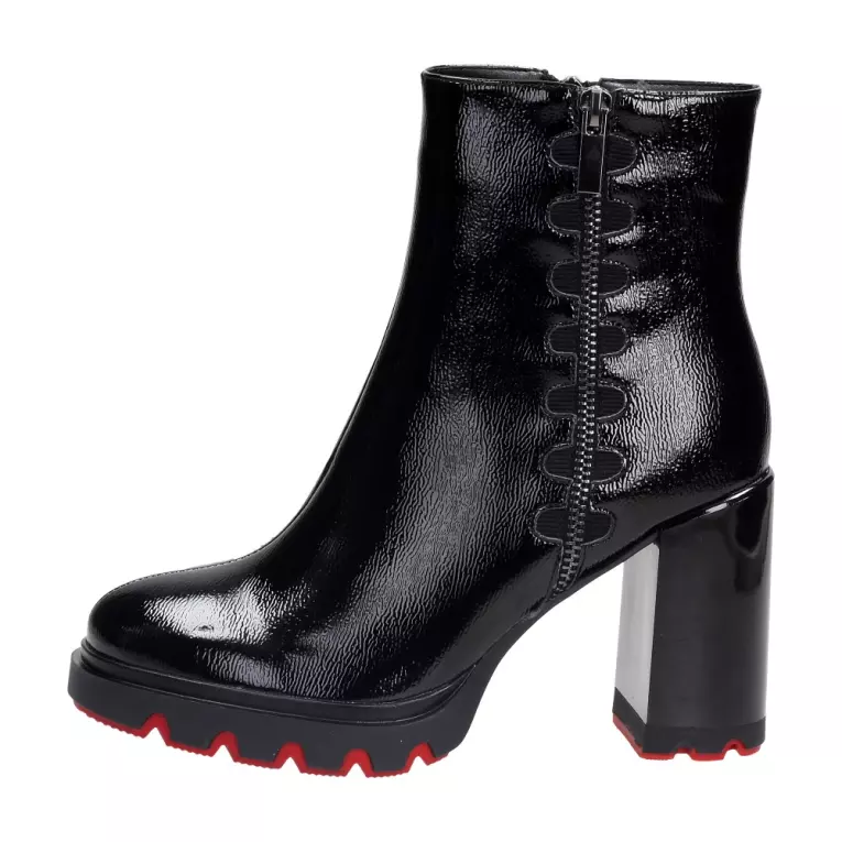 Czarne botki damskie FILIPPO DBT3332/21 SŁUPEK