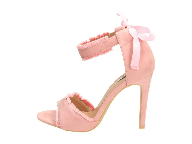 Różowe sandały szpilki damskie Vices 1258-20