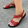 Czerwone sandały damskie M.DASZYŃSKI 1848-6
