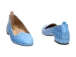 Niebieskie POLSKIE lordsy damskie SUZANA 4028F