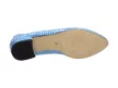 Niebieskie POLSKIE lordsy damskie SUZANA 4028F