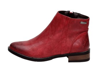 Czerwone botki damskie SABATINA DM21-202