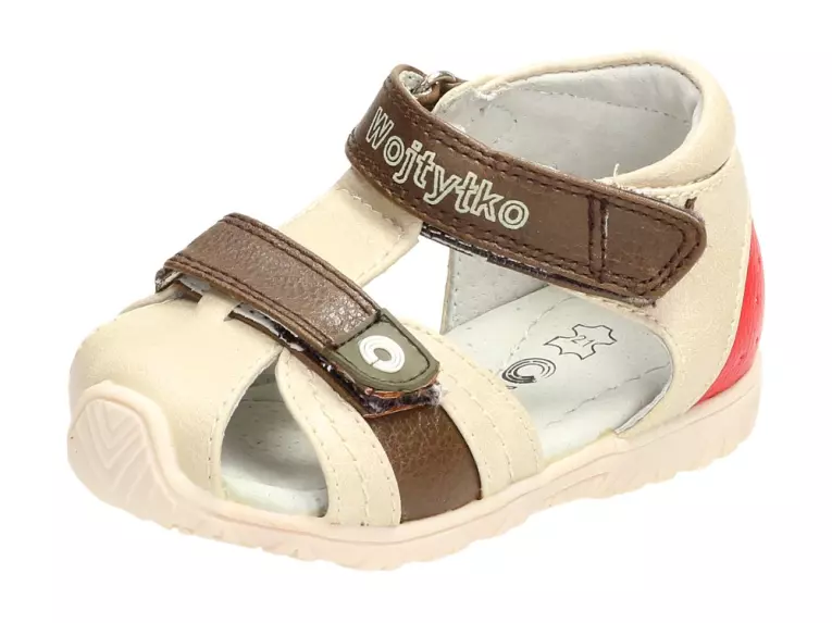 Sandałki dziecięce, buty Wojtyłko 6919 Gn