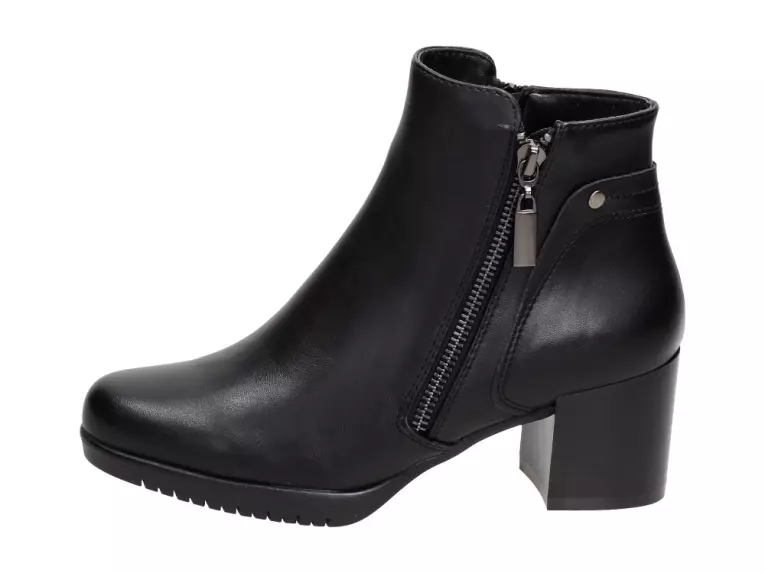 Czarne botki damskie Sergio Leone Bt341 Pu