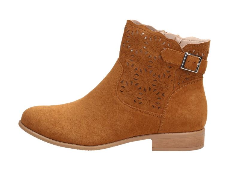 Botki damskie M.DASZYŃSKI SA142-18 CAMEL