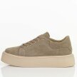Taupe skórzane półbuty damskie Filippo Dp6119/25