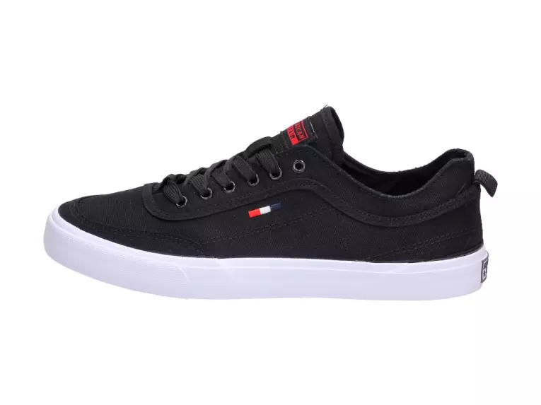 Czarne trampki męskie AMERICAN CLUB LH55/21