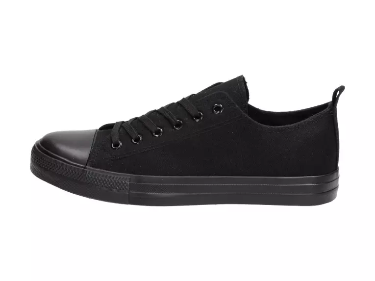 Czarne trampki damskie American Club Dsln Lh17
