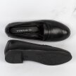 Czarne skórzane mokasyny damskie, loafersy T.SOKOLSKI 429