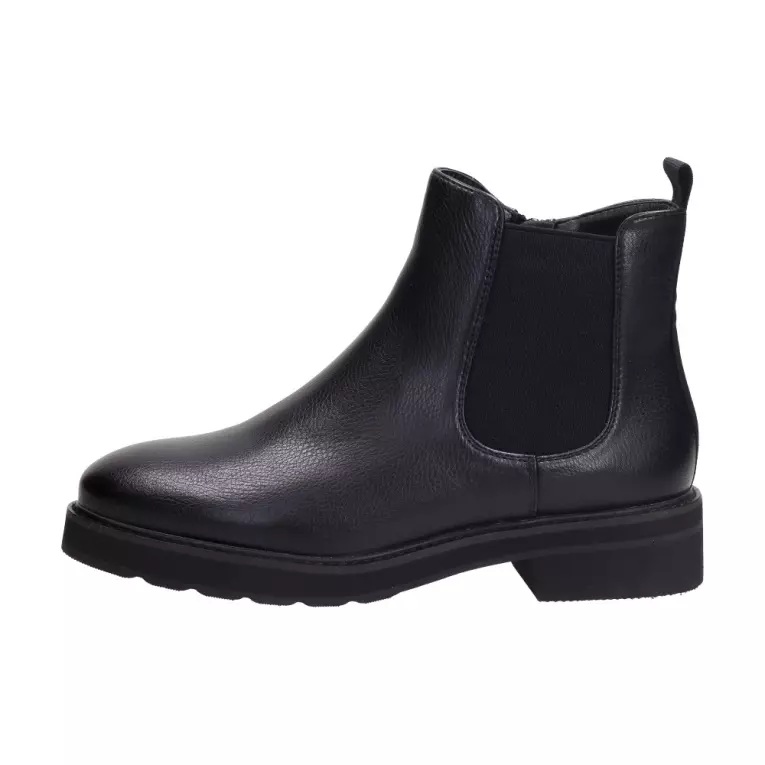 Czarne botki damskie SERGIO LEONE BT560 PU