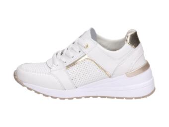 Białe sneakersy damskie Filippo Dp2003 Skóra