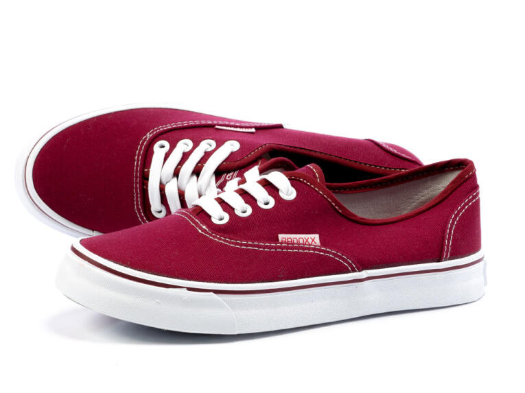 -45% Trampki, tenisówki bordowe Badoxx 6557