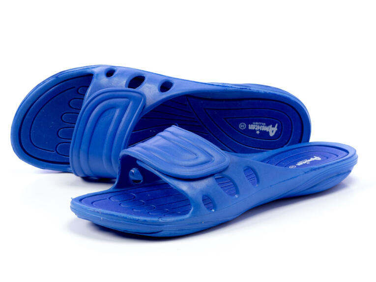 -30%Klapki basenowe American 615-1a niebieskie