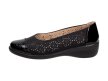 Czarne baleriny damskie SABATINA DM18-06