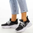 Czarne sneakersy damskie Vinceza 8771