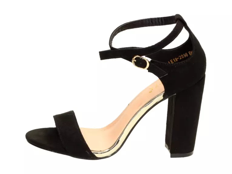 Czarne sandały, buty damskie Vinceza 2896