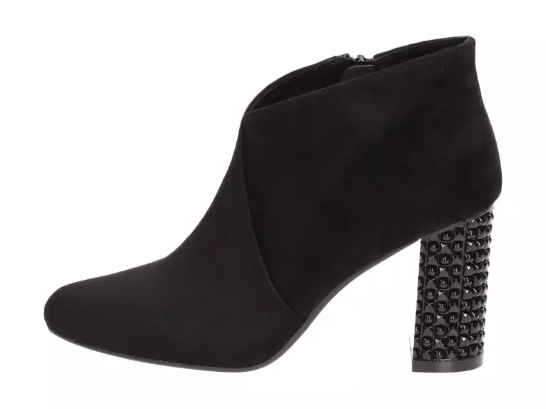 Czarne botki damskie Sergio Leone Bt499 Mic