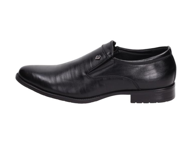 Czarne buty męskie mokasyny Nowacki Dmm16_7