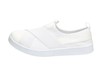 Białe wsuwane buty sportowe SABATINA XF2018-1