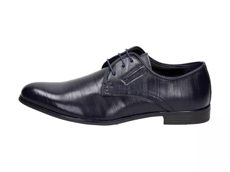 Granatowe pantofle, buty męskie Badoxx 330