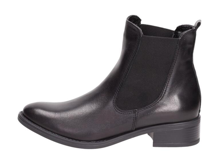 Czarne Polskie botki damskie Dolce Pietro 950