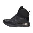 Czarne sneakersy botki damskie VINCEZA 10677