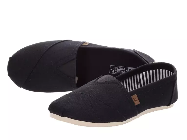 -30% Tenisówki trampki Slip On Wishot 064 Bk
