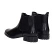 Czarne botki damskie na obcasie SERGIO LEONE BT532 PU