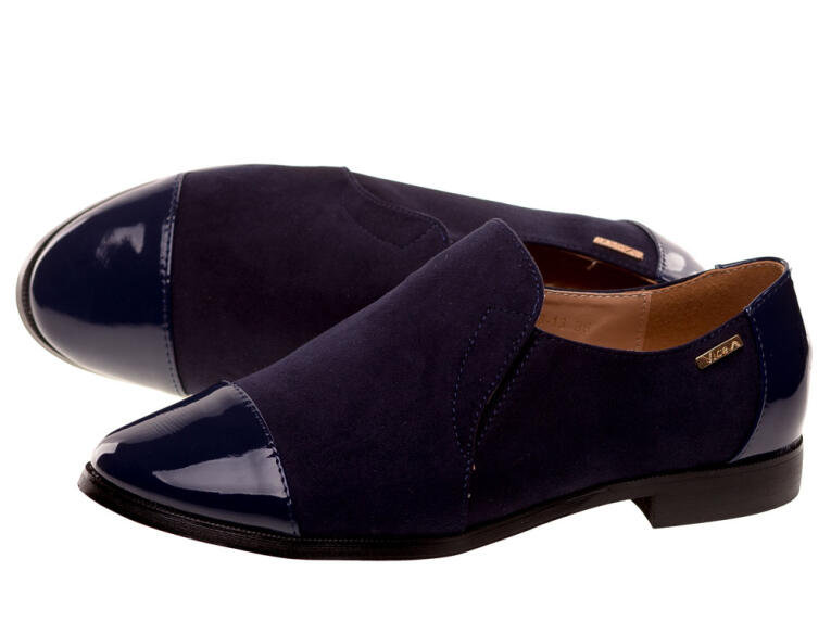 -30% Stylowe lordsy jazzówki Vices Y608 granat
