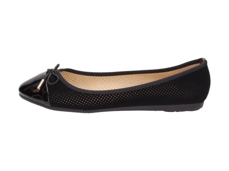 Czarne baleriny, buty damskie Sabatina 135