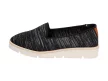 Slip On Czarne baleriny damskie Vinceza 9609