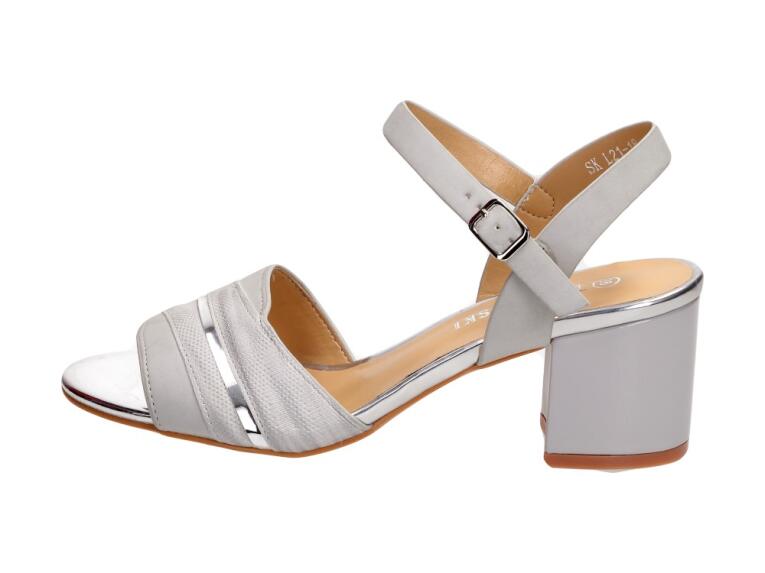 Szare sandały damskie T.SOKOLSKI L21-18