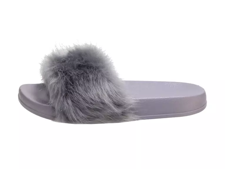 Szare klapki, kapcie damskie Vices S25-5