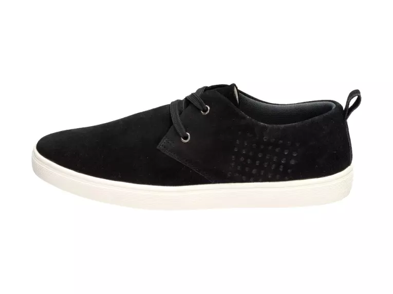 Skórzane półbuty męskie McArthur Cl01 Black